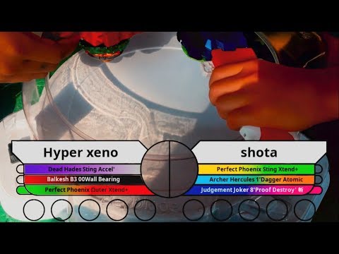 WBO Beyblade Tournament Battle: Hyper xeno vs shota - Beyblade East Part 1 TOP 8 #BeybladeBurst