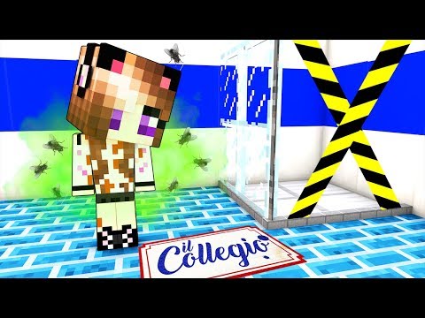 ANNA NON SI FA LA DOCCIA NEL COLLEGIO!! - Scuola di Minecraft #26