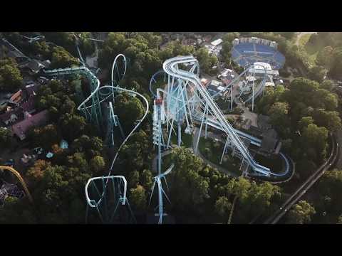 Video: Busch Gardens Williamsburg - Drone Flyover - 2019