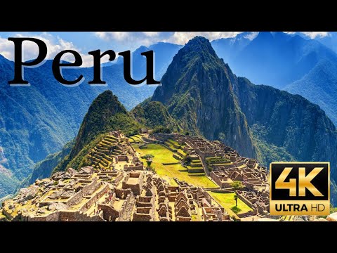 FLYING OVER Peru (4K UHD) - Relaxing Music Along With Beautiful Nature Videos(4K Video Ultra HD)