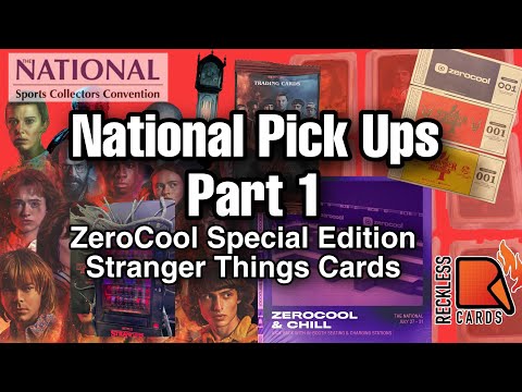 Zerocool Stranger Things pick ups from The National (spoilers)