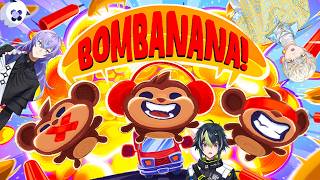 【 BOMBANANA! 】今宵三匹の天才猿が爆誕 w / 星導さん, 緋八さん【 伊波ライ / にじさんじ 】