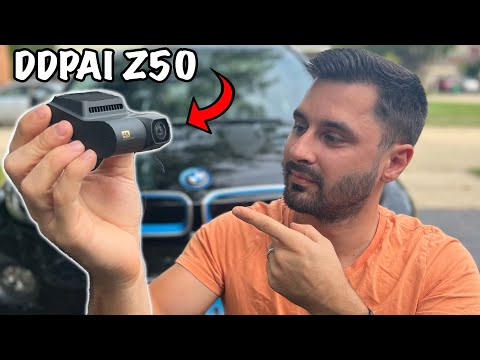 Automobilinis vaizdo registratorius DDPAI Z50 GPS DUAL 4K @ 25fps + 1080p @ 25fps WiFi video