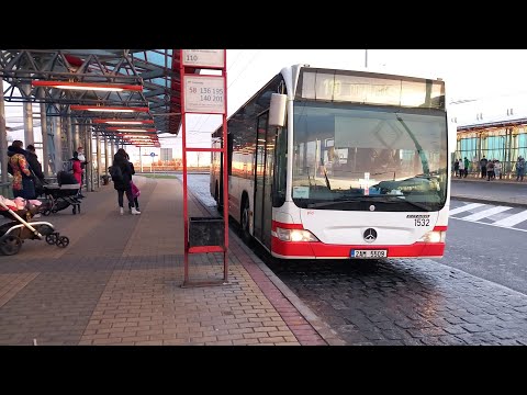 Jízda autobusem Mercedes-Benz Citaro-530 #1532 na lince 110