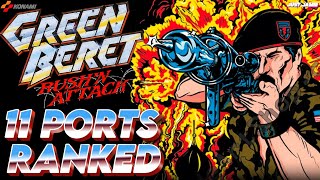 Which Version of Green Beret Did I Rank No.1? #greenberet #konami #arcadegames 