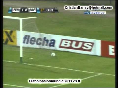 Ferro 2 Atletico rafaela 0 Torneo Nacional B 2010-11 Los goles