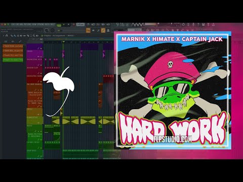 Marnik, HIMATE, Captain Jack - Hard Work (FL Studio Remake)