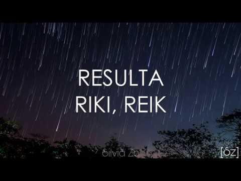 Riki, Reik - Resulta (Letra)