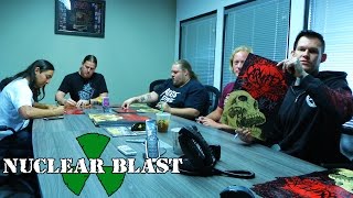 CARNIFEX - Autographed Posters at Nuclear Blast USA (SLOW DEATH)