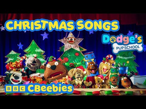 Dodge's Pup School Christmas Song Compilation 🎄| CBeebies 🎶
