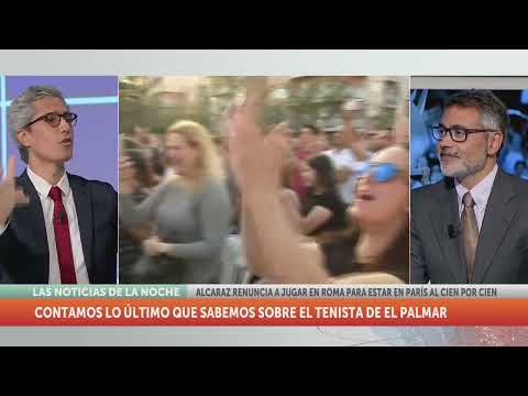 CARLITOS ALCARAZ nada más llegar a casa tras ganar su primer MUTUA OPEN MADRID