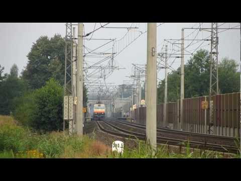 Spojené soupravy Ex 143 Odra a EC 73 Smetana - Starý Kolín