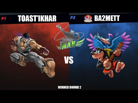MAN#5 - Toast'IKhar ( Ryu ) Vs OVDR | Ba2METT ( Banjo & Kazooie ) - WR2