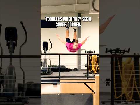 TODDLERS WHEN THEY SEE A SHARP CORNER 😂