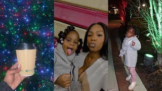 VLOGMAS DAY 11 | HOLIDAY ISH: ICE SKATING WITH FAMILY ♡ TAKING MY 3 YEAR OLD TO SEE THE LIGHTS!