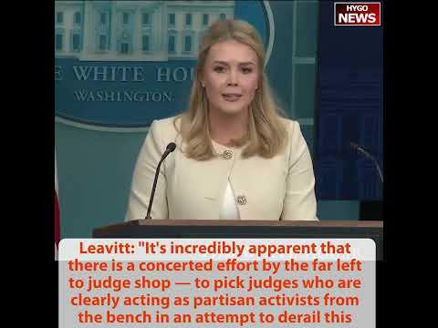 Leavitt: 67% of All Injunctions This Century Against Trump, 92% From Democrat Judges; Walz 'Sad Existence'; Manufacturing Surges