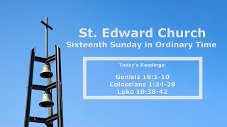 Sixteenth Sunday in Ordinary Time - July 17, 2022