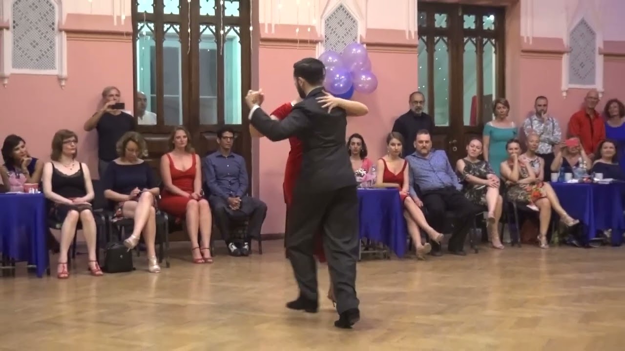 Video thumbnail for Cecilia Acosta & Levan Gomelauri: "Ríe payaso" @ Tiblisi Tango Festival 2019