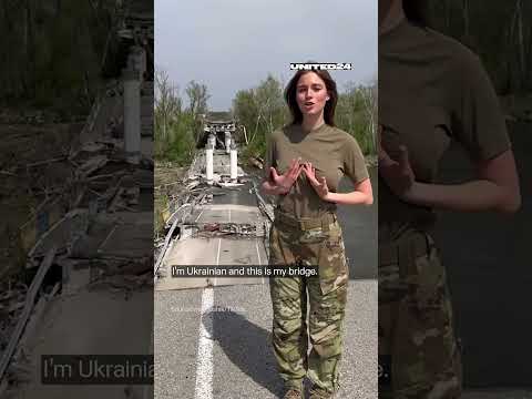 I'm Ukrainian and this is my car, church, house, bridge… #warinukraine #united24news