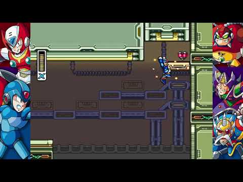 Mega Man X - How to get Heart Tank on Spark Mandrill stage