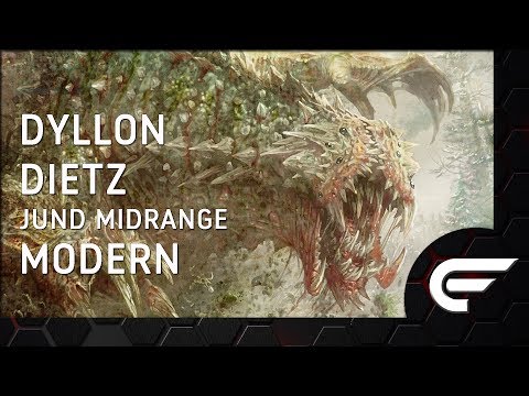 Modern: Jund vs Death's Shadow Jund (Match 1) 4-16-2017