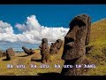 Matato'a - Uru te hami (Letra en Rapanui)
