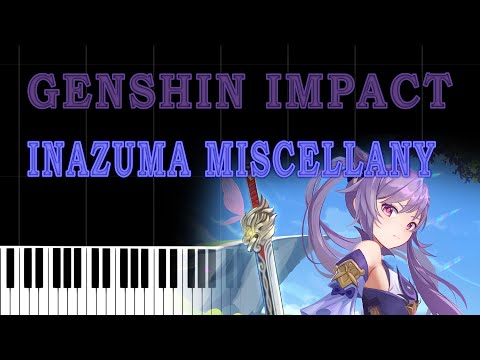 Genshin Impact - Inazuma Miscellany Piano cover | PVisualiano