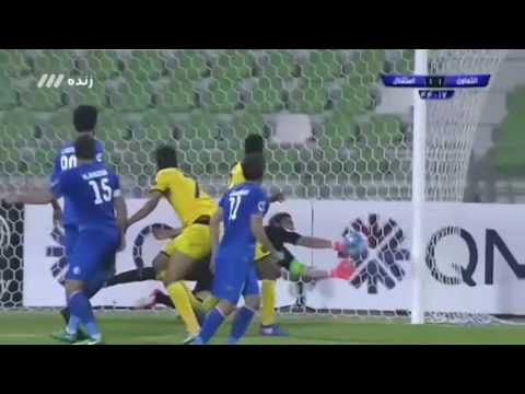 Goalkeeper with 2 stunning double saves in 1 game!