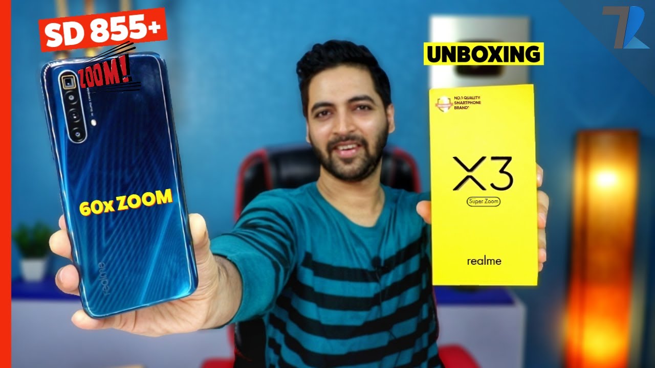realme X3 SuperZoom Indian Unit🔥 - Unboxing& Hands On💪 | SD 855+ 😍| 60x Zoom😯 | 120Hz Display | 30W