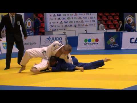 Judo Veterans EM 2012 Opole M3-73kg Baur(GER) - David(FRA)