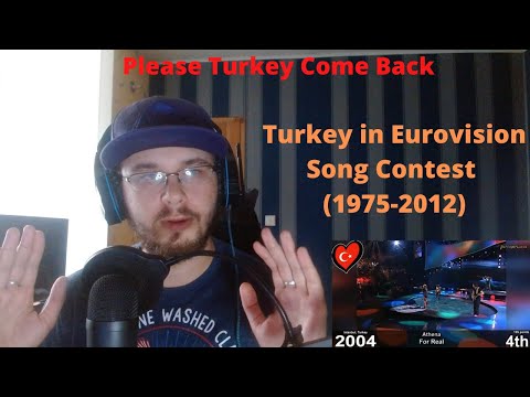 Please Turkey Come Back / Turkey in Eurovision Song Contest (1975-2012) (Reaction)