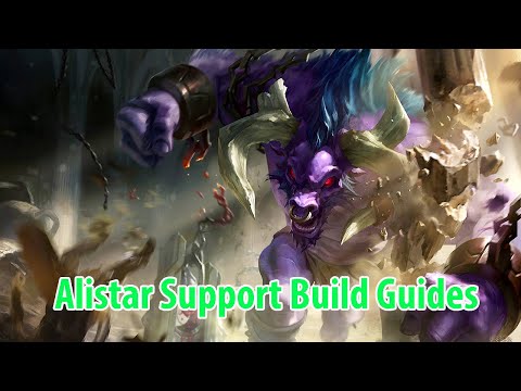 League of Legends: Alistar Support Build Guides full tank