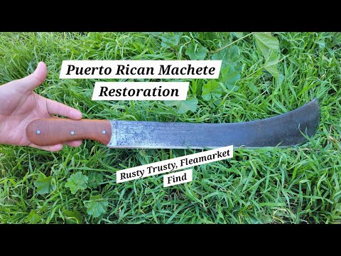Rusty Machete Restoration