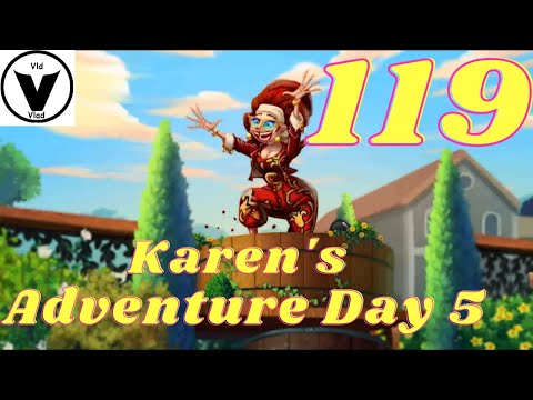 Lily's Garden Day 119 Complete Story - Karen's Adventure Day 5