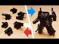 Tank Brothers - Combat Tank Combiner Transformer Robot (transformer mech)
