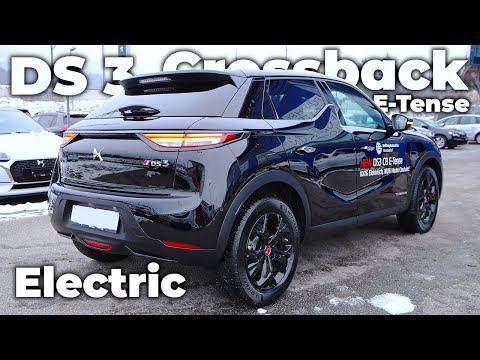 New DS 3 Crossback E-Tense Electric 2021 Review Interior Exterior