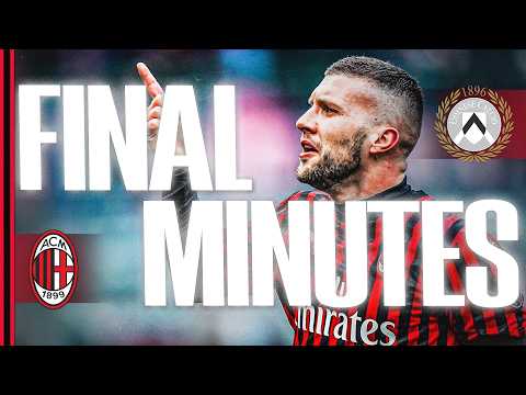 Rebić goal at the death | AC Milan 3-2 Udinese | 2019/20 | The Final Minutes