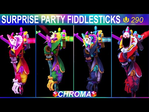 Surprise Party Fiddlesticks Chroma Rework 2020 - League Of Legends