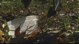 Warner Robins volunteers clean up Bay Gall creek