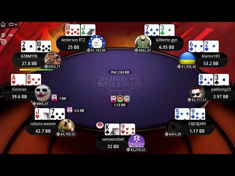 $109 SUNDAY MILLION PKO Sintoras | G30M1T0 | robson.wasem - Final Table Replay (28-12-2025)
