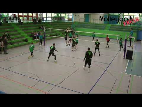 Beste Spielszenen SV Bayer Wuppertal vs TVA Hürth 3 - Volleyball Oberliga 18/19