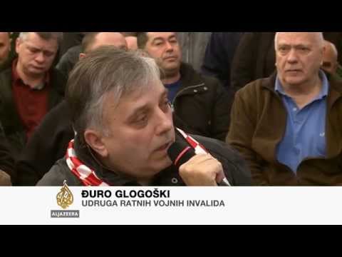 Protest hrvatskih veterana