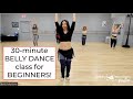 30 Minute Beginner Belly Dance Class With Portia