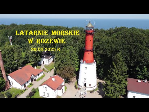 Przygoda z dronem cz.40 Latarnie morskie w Rozewie 20.07.2025 r
