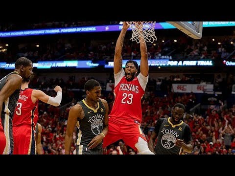 Anthony Davis (33/18/3/4) vs Kevin Durant (22 Pts) - (2018 WCSF Game 3) - BEAST DUEL!