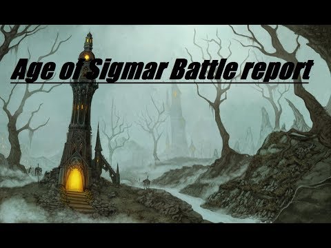 Age Of Sigmar Path to Firestorm Wraith Fleet vs  Living City