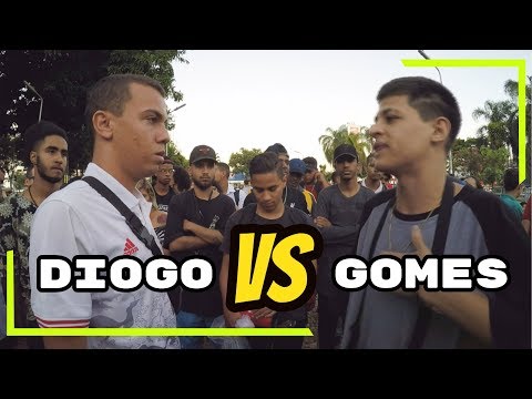 Diogo Vs Gomes  - 1ª Fase - Rap Df Vlogs/Batalha do Relógio - 31/01/2019