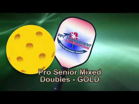 2019 Tournament of Champions Senior Mixed Doubles Pro Gold Medal Match