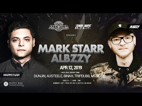 FRAKTURED 4/12/2019 - MARK STARR | ALBZZY @ MONKEY LOFT