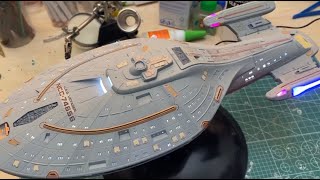 1:1000 scale USS Voyager from Polar Lights
